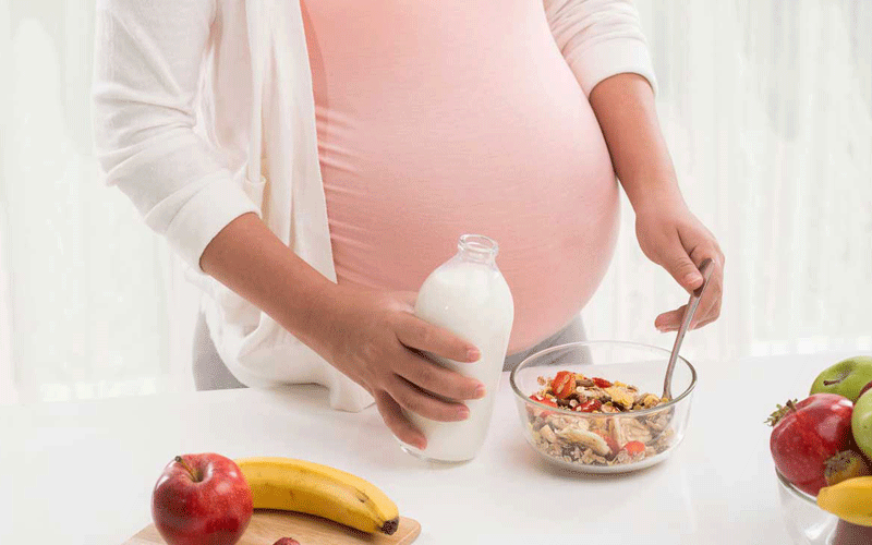مادران باردار و تغذیه