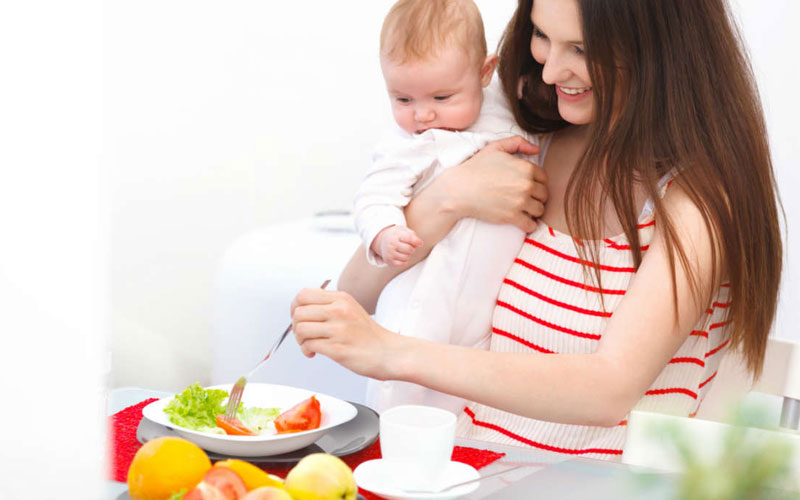 تغذیه پس از زایمان