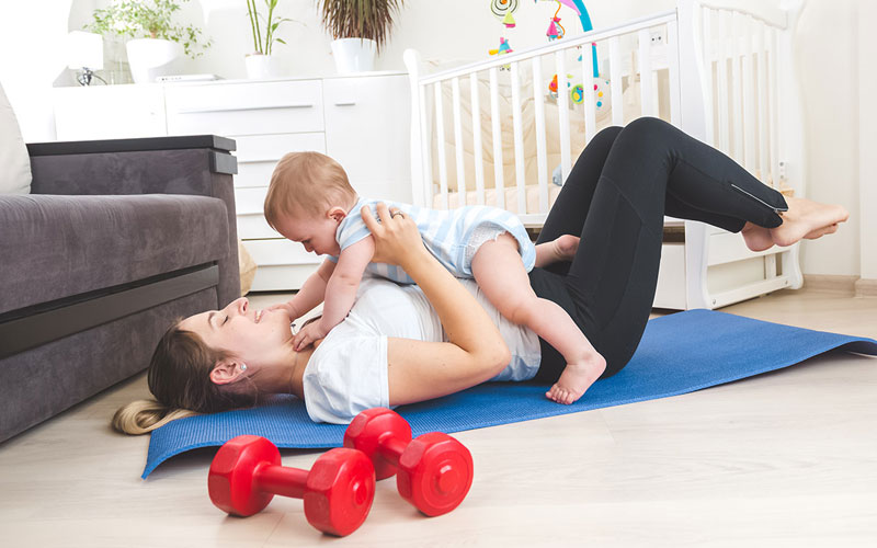 ورزش پس از زایمان