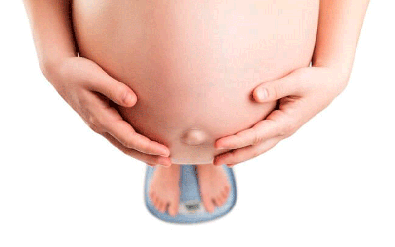 وزن در دوران بارداری