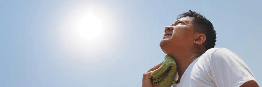 خطرات گرمازدگی