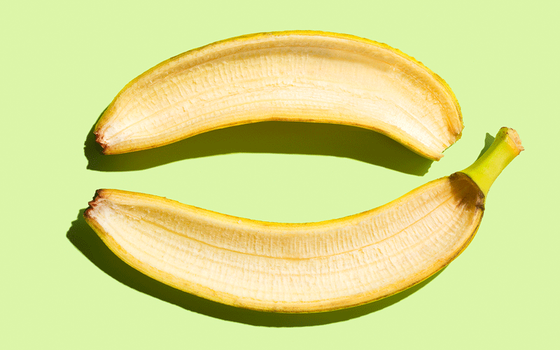 خواص پوست موز