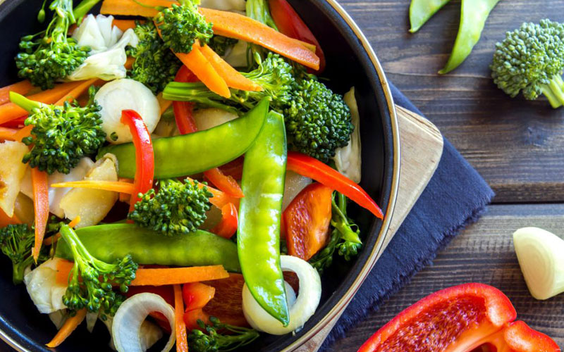 مصرف سبزیجات و کاهش وزن سریع