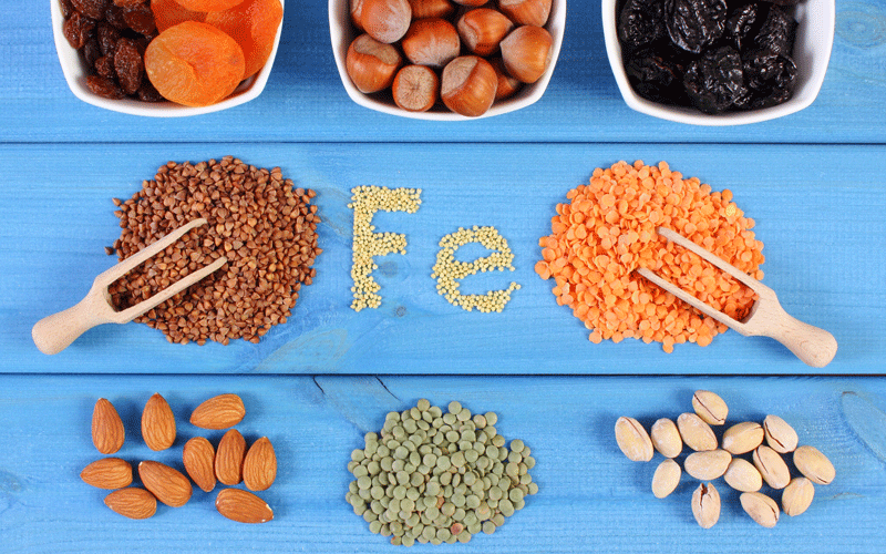 مواد غذایی آهن دار