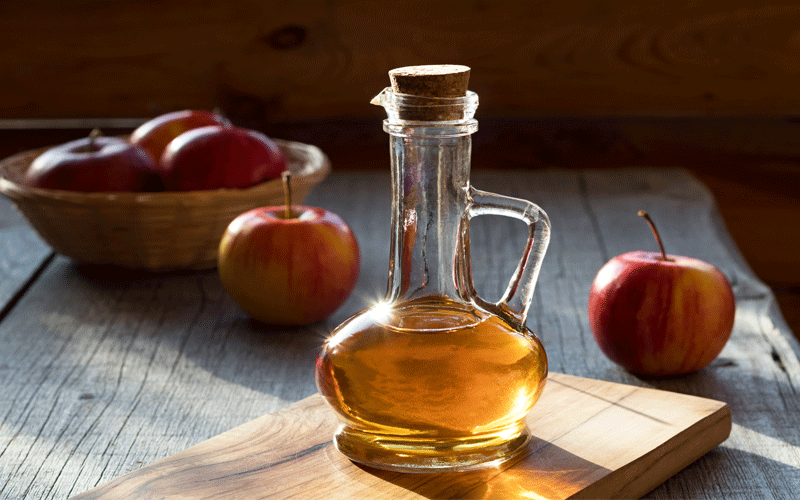 لاغری با سرکه سیب