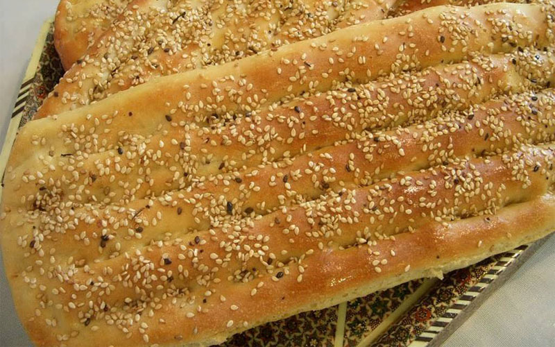 نان بربری در رژیم