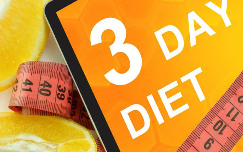 رژیم کاهش وزن 3 روزه