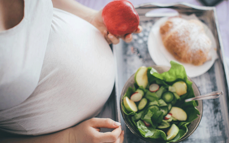 رژیم ماه دوم بارداری