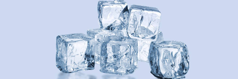 لاغری با یخ